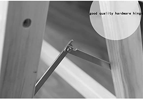 Taburete escalonado de madera para el hogar ideal como silla escalera multifunción 7
