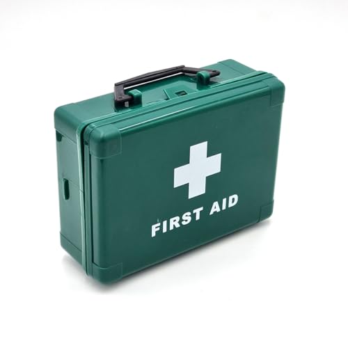 IndustraCare Economy Empty Green First Aid Kit - Ideal Replacement Box - Variety of Sizes (1-5 Person Empty Box)
