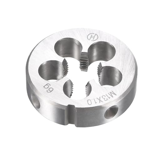 MACHSWON M13 x 1mm Metric Tap and Die Set - Machine Thread Screw Tap with Round Threading Die Kit for Thread Repair - Image 2