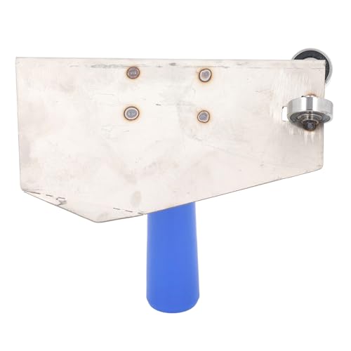 Inside Corner Trowel Drywall Corner Tool Concrete Plastering Bricklaying Finishing Tool Kit Stainless Steel Wall Corner Spatula with Bearing for Plastering - Image 2