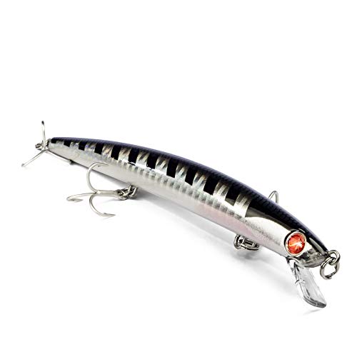 AZIONE SINKING 50-70CM Seaspin Mommotti 140 SS Bar Lure di Pesca SW