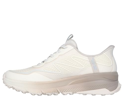 Skechers Donna Slip-Ins: Switch Back - Mist Sneaker In Naturale, Taglia 41, Vegan - 5