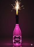 Swart Bottiglia Luminosa 0,75L (1 Bottiglia) – Spumante Made in Italy con Luce LED Multicolor ed Etichetta Personalizzata Buon Compleanno – Idea Regalo Originale Instagrammabile