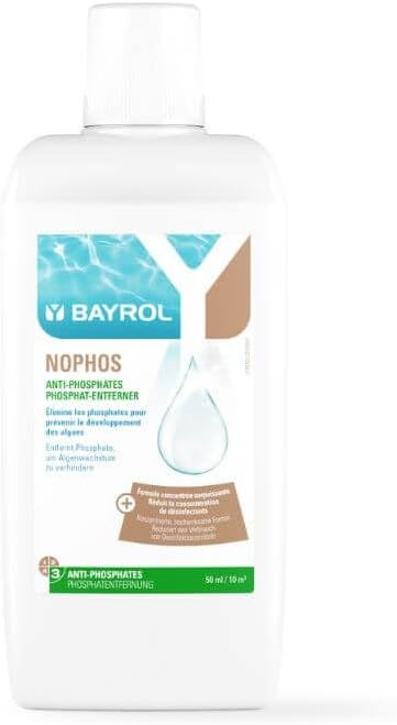 Bayrol Nophos Concentrado para Eliminar Fosfatos en Piscinas 1 L