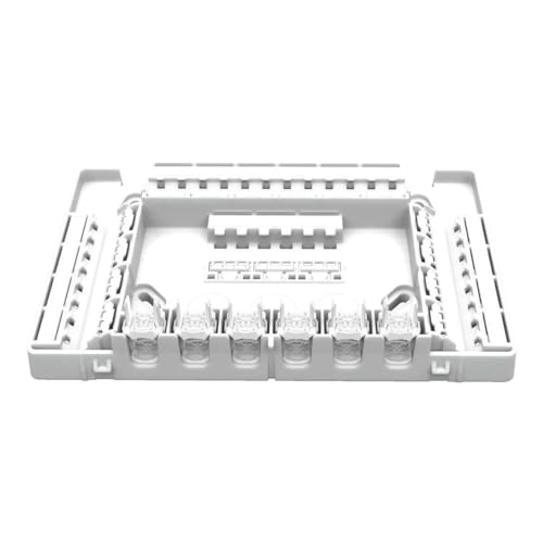 WAGO Puszka łącząca do przewodów płaszczowych, rozdzielacz obiegu grzewczego, rozgałęźnik seria 221, maks. 4 mm² zaciski bez zacisków łączących (1 sztuka), biała