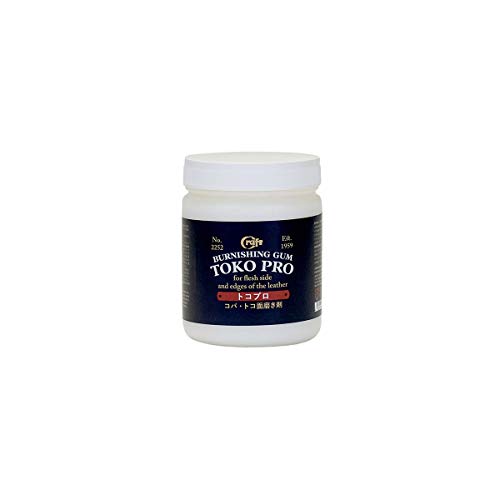 Toko Pro Burnishing Gum for Edges on Oil Tan and Veg Tan Leather, 500 Gram