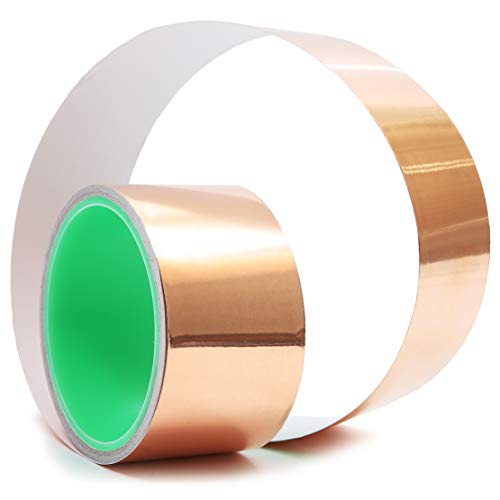 Copper Foil Tape with Conductive Adhesive for Electrical Repairs (2 in x 6 Yds) - Thumbnail 7