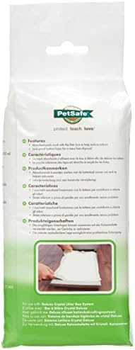 PetSafe Litter Box Pee Pad, for Deluxe Crystal Cat Litter Box System, From The Makers of The Scoopfree Self-Cleaning Cat Litter Box,White