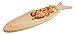 Produktbild PROFI Buffet-Brett "FISCH" aus Buchenholz, mit Antirutsch-Füßchen, Profi-Qualität, Saftrille / 76 x 23 cm | SUN