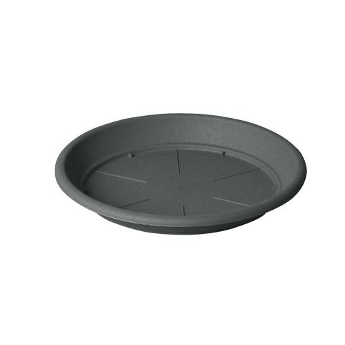 Vaso in plastica - Tarraco - Soparco - rotondo / aspetto cotto