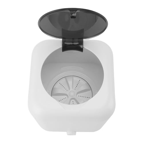 Listado de lavadora 5 kg los más solicitados. 48 Aramox Mini Lavadora de Carga Superior, 5L de Capacidad, 3 Niveles de Sincronización, Segura, Compacta y Portátil, Lavadora de Ropa para Bebés para Hoteles y Dormitorios (WHITE)