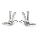 XKH Group Motorcycle Silver Rear Passenger Foot Pegs Bracket Fit For Suzuki Gsxr600 Gsxr750 2006 2007 new
