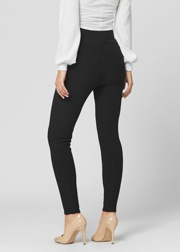Conceited MT-SCUP16-BLACK-LX Maternity Leggings - Ponte Pants thumb #6