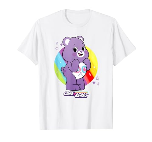 Image of Care Bears: Unlock the Magic Share Bear T-Shirt, Men, White, Large
