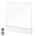 Sgzshsld Book Light,Battery Powered Flat Plate led Book lamp,Brightness Adjustable,2 Color Temperature,Kids Book Light for Reading in Bed at Night Clip on Book Lovers Gifts (Warm)