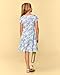 The Children's Place,Short Sleeve Fashion Dress,Clear Sky,Small (5/6)