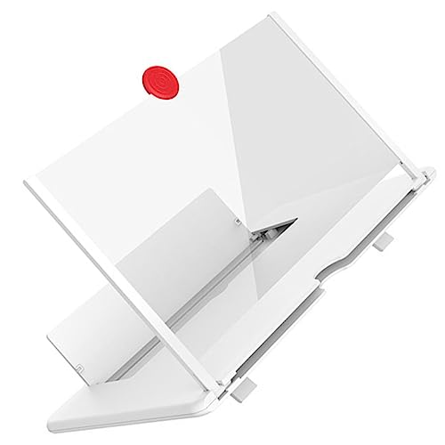 SECFOU 折りたたみ式スマホ画面拡大鏡 目の保護 高精細視聴体験 軽量 持ち運び便利 子供や高齢者に