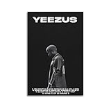 Kanye West Poster Vintage Music Poster Poster Art Decor Painting Aesthetic Wall Art Canvas for Bedroom Decor 12x18inch(30x45cm) 4