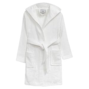 Interbaby Szlafrok Dziecięcy Biały 6-8 Lat