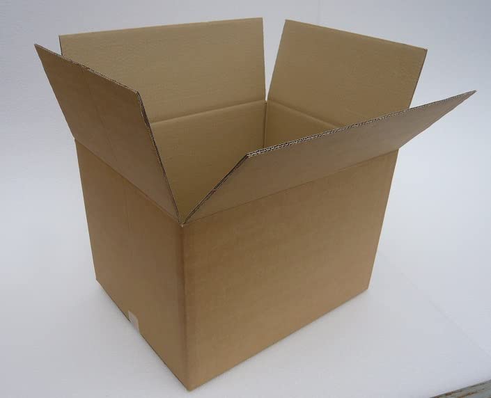 Scatole Di Cartone 40x30x30 Cm - 10 Pezzi, Mono Onda, Per Spedizioni, Traslochi O Magazzino