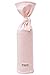MEYCO Baby Uni Wärmflaschenbezug (weiches Material, leichtes öffnen und schließen Dank Kordelzug, aus 100% Baumwolle, einfache Pflege, maschinenwaschbar, trocknergeeignet), Light Pink