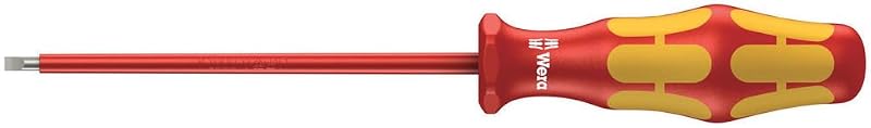 Chave de fenda Wera 05006105001 160 I VDE isolada para parafusos de fenda 0,5 x 3 x 100 mm