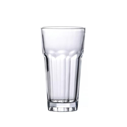 vidaXL Vasos 6 Unidades 310 ml, Vaso Tumbler, Vaso para Beber, cristalería Highball, Vaso Highball, Vaso de Agua