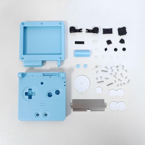 Image of Hzxkqmil Full Housing Shell Kit for Nintendo Gameboy Advance SP Console | Custom Shell Replacement Case Frosted Surface Cover with Buttons Screws Repair Parts+Tools Kit for GBA SP Console