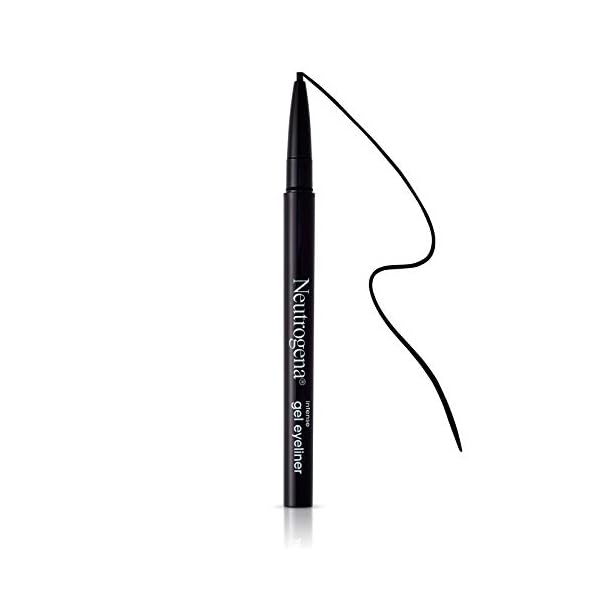 Neutrogena-Intense-Gel-Eyeliner-with-Antioxidant-Vitamin-E-Smudge-Water-Resistant-Eyeliner-Makeup-for-Precision-Application-Jet-Black-0004-oz Neutrogena Intense Gel Eyeliner with Antioxidant Vitamin E, Smudge- & Water-Resistant Eyeliner Makeup for Precision Application, Jet Black, 0.004 oz