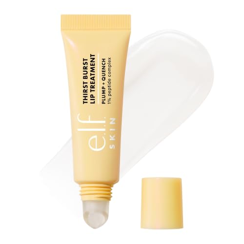 Image of e.l.f. SKIN Thirst Burst Lip Treatment, Clear Pomelo | Hydrating Lip Balm Moisturizer for Plumping & Relieving Dry Lips, Vegan & Cruelty-Free, Pomelo