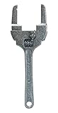 ToolUSA Steel Slip & Lock Nut Wrench | 1' (2.5 cm) to 3' (7.6 cm) Capacity | One-Hand Operation | Ideal for Drainage Nuts