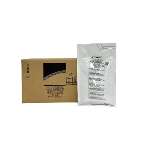 Poudre de developpement MX500 noire compatible pour imprimantes Sharp MX 363U et 453U