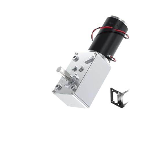 5840-31ZY Worm Gear DC electronic starter High 100KG.CM Fixed Bracket High Power Self-Locking electronic starter 60RPM_24V