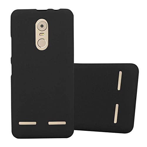 Cadorabo Custodia per Lenovo K6 / K6 POWER in FROST NERO - Morbida Cover Protettiva Sottile di Silicone TPU con Bordo Protezione - Ultra Slim Case Antiurto Gel Back Bumper Guscio