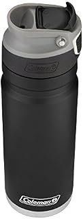 Coleman ReCharge AUTOSEAL Insulated Stainless Steel Thermal Mug, Black, 20 oz