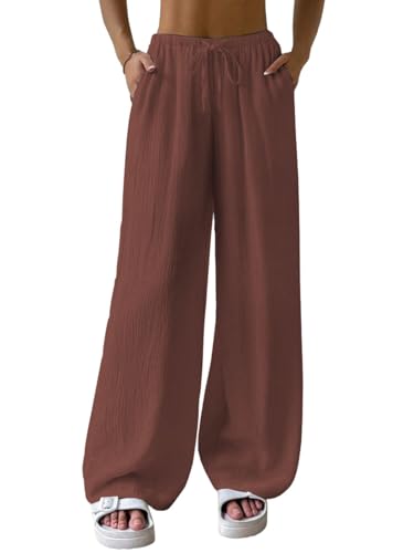 Image of GRECIILOOKS High Waist Trousers for Women - Flared Korean Style Formal Pants | Elegant Workwear for Office, College & Events (Available in Plus Size)