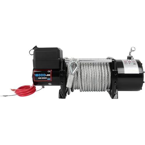 Winch Eléctrico 18000lbs SCITOO 12V con Control Remoto miniatura 5