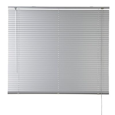 GoodHome Store vénitien Aluminium Studio Gris 120 x 180 cm