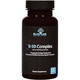 Super Active B Complex - Pure B-50 Complex Vitamins - Natural, Methylated, Bioavailable, Vegan Vitamin Supplement For Men And Women - Supports Energy, Focus, Sleep, Immune System, Stress - 60 Capsules