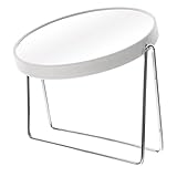 Table miroir : la base stable lui permet de tenir fermement sur une surface de bureau différente sans craindre d'accident.