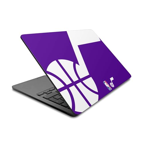 Skin MacBook Air 13.6 Utah Jazz Vinyle Style NBA au Bureau ou Café