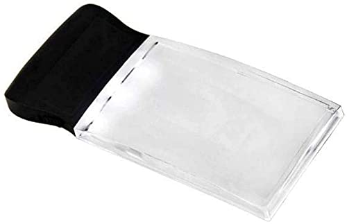 Loupe de lecture rectangulaire 2X pour seniors et personnes en basse vision