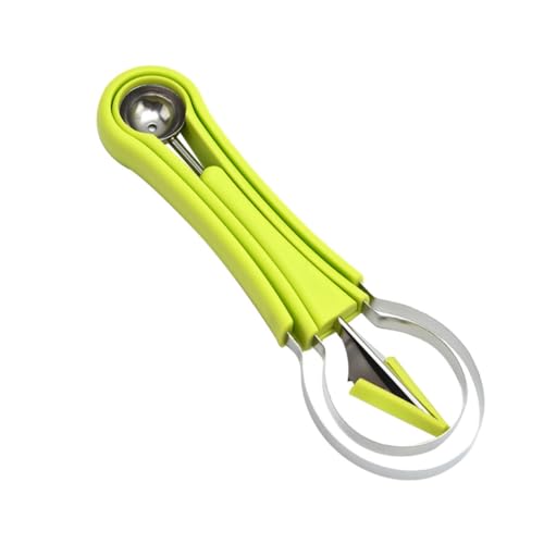 UTHCLO Set Utensili Per Scavare e Intagliare La Frutta in Acciaio Inox, Cucchiaio e Tagliafrutta Ergonomici Multiuso Per Uso Domestico e Professionale, Facile Da Pulire, Design Leggero e Resistente