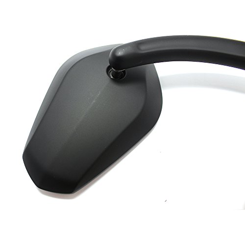 8Mm Black Motorcycle Aluminum Side Mirrors For Sportster Xl 883 1200 Road King V-Rod Street Glide Electra Glide Dyna Softail 1990-2018 #TOP4