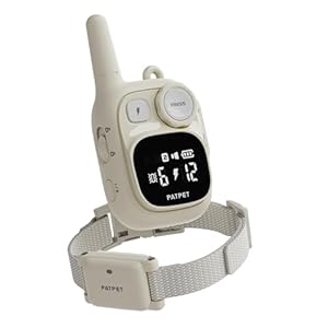 PATPET Dog Training Collar – IPX7 Waterproof Shock Collar for 5-100lbs Small Medium Large Dogs Cats Rechargeable Training Collar with 3 Safe Modes