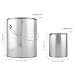 Cornucopia 1 Gallon Empty Paint Can + 1 Quart Empty Paint Can (Combo 2-Pack); Unlined Metal Cans w/Lids