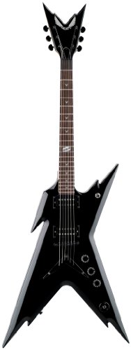 Dean Razorback Guitar, Dimebag Classic Black with Case