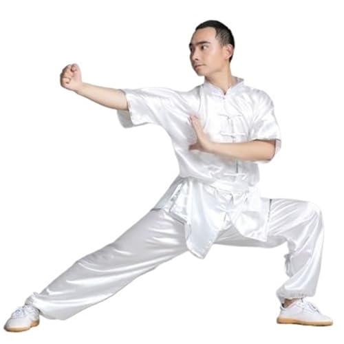 Vêtements Wushu à manches courtes parfaits pour vos séances de Taichi au parc