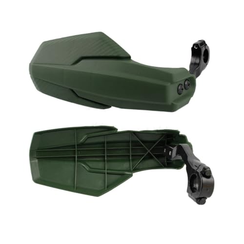 Protège-main moto Navi110 rouge bouclier guidon avec support - 6