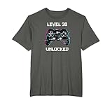 T-shirt de jeu vidéo débloqué Great Level 30 pour annoncer qu'ils ont relevé leur anniversaire. Parfait pour toute fête d'anniversaire sur le thème du jeu vidéo, fait un excellent accessoire d'anniversaire pour joueur vidéo ou cadeau de 30e anniversaire pour joueur.